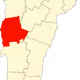 Addison County Map