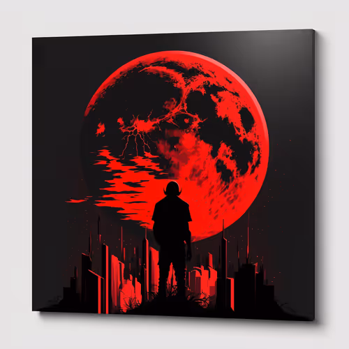 Opti Punk Moon 🔴#1000
