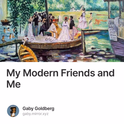 My Modern Friends and Me 121/500