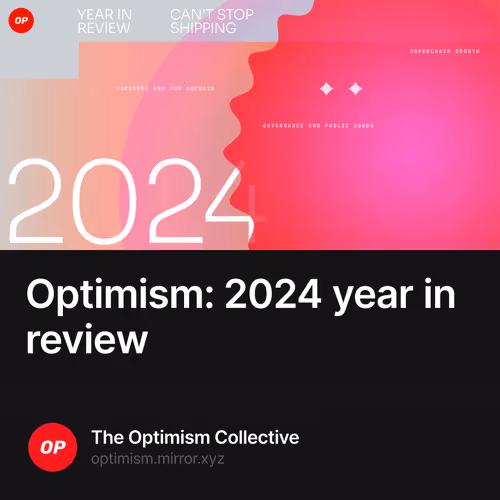Optimism: 2024 year in review 213