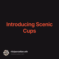 Introducing Scenic Cups 96/100