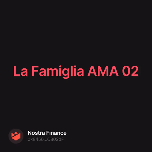 La Famiglia AMA 02 102/500