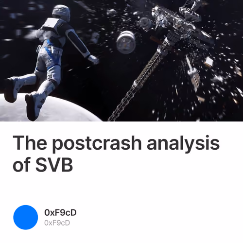 The postcrash analysis of SVB 1/500