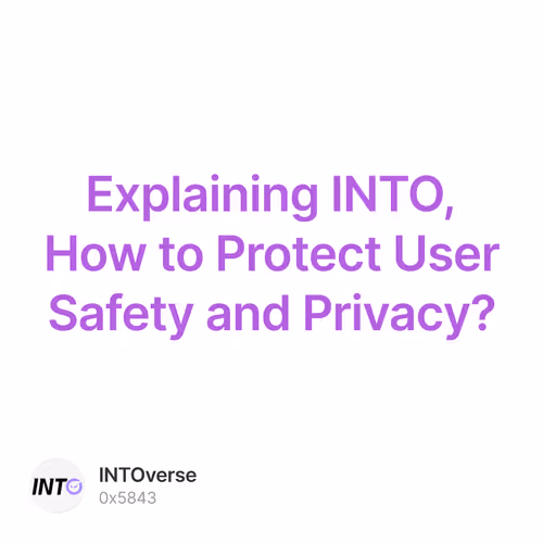 Explaining INTO, How to Protect User Safety and Privacy?