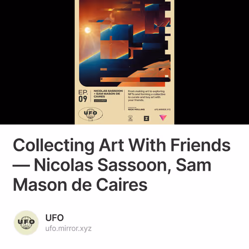 Collecting Art With Friends — Nicolas Sassoon, Sam Mason de Caires 236/250