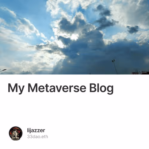 My Metaverse Blog