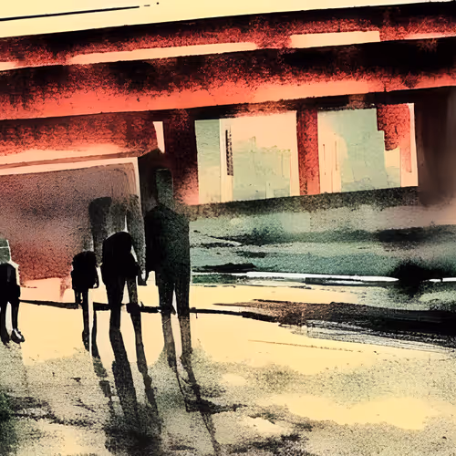 The Dystopian Bus Station