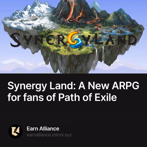 Synergy Land: A New ARPG for fans of Path of Exile 11/500