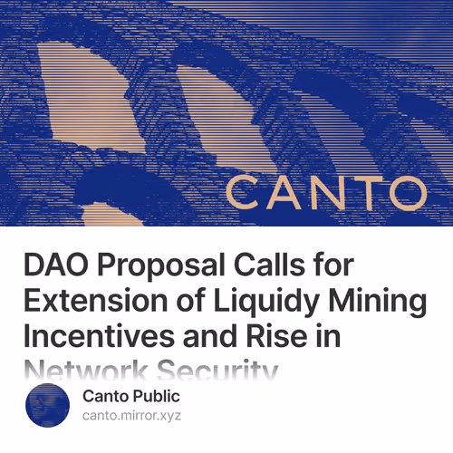 DAO Proposal Calls for Extension of Liquidy Mining Incentives and Rise in Network Security
