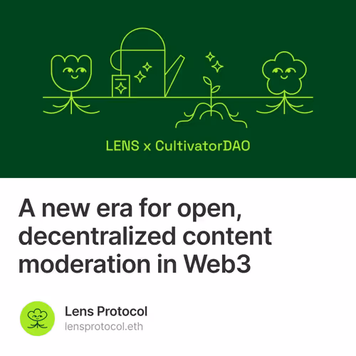 A new era for open, decentralized content moderation in Web3  295/500
