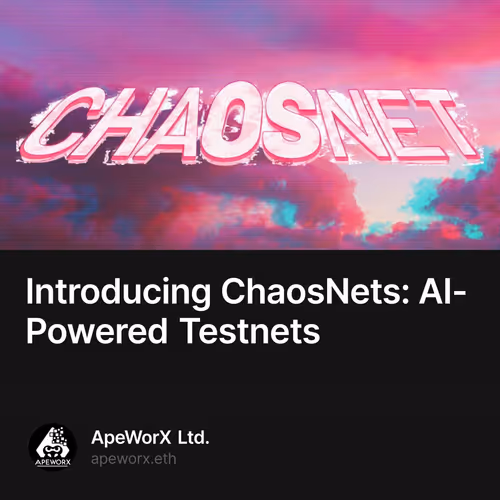 Introducing ChaosNets: AI-Powered Testnets 1