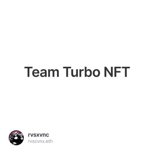 Team Turbo NFT 4/500