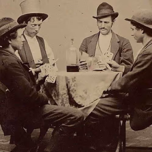 A round of Poker with Billy the Kid