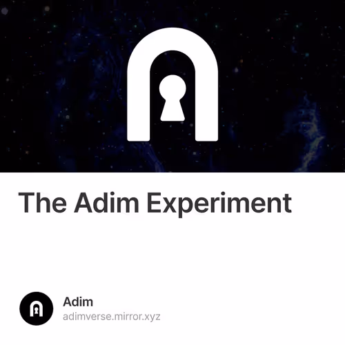 The Adim Experiment 308/500