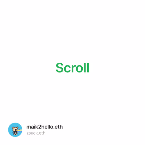Scroll 测试申请与测试交互教程 3/500