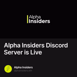 Alpha Insiders Discord Server is Live 288/500