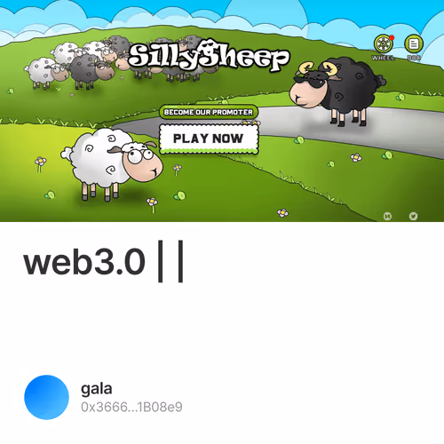 web3.0 | 羊了个羊|  可零撸 6/500