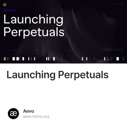 Launching Perpetuals 27