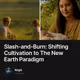 Slash-and-Burn: Shifting Cultivation to The New Earth Paradigm