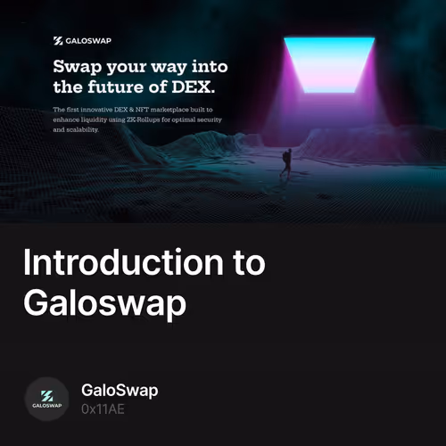 Introduction to Galoswap 424/500