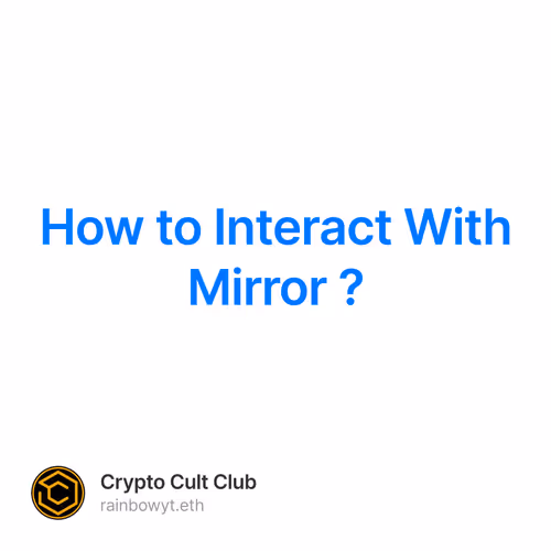 How to Interact With Mirror ? 14/200