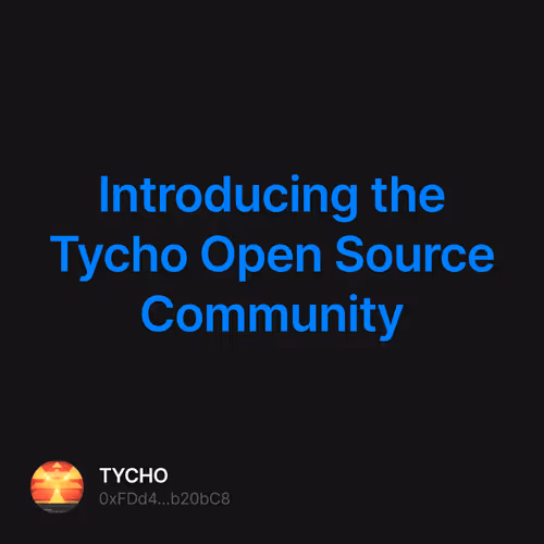 Introducing the Tycho Open Source Community