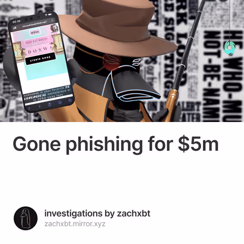 Gone phishing for $5m