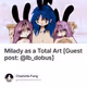 Milady as a Total Art Guest post lb_dobus