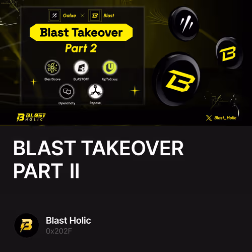 BLAST TAKEOVER PART II 3/555