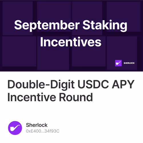 Double-Digit USDC APY Incentive Round