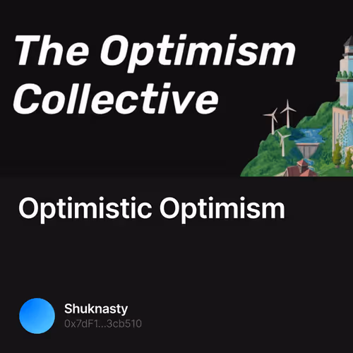 Optimistic Optimism