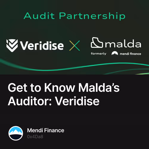 Get to Know Malda’s Auditor: Veridise 9