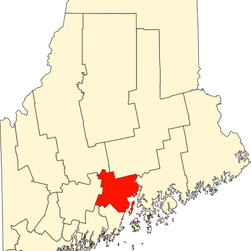 Waldo County Map