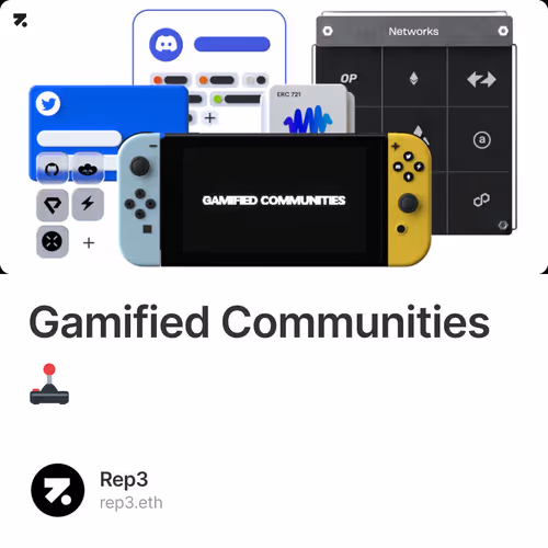 Gamified Communities 🕹️ 5/500