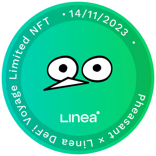 Linea DeFi Voyage × Pheasant Network limited NFT