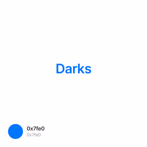 Darks 1/500