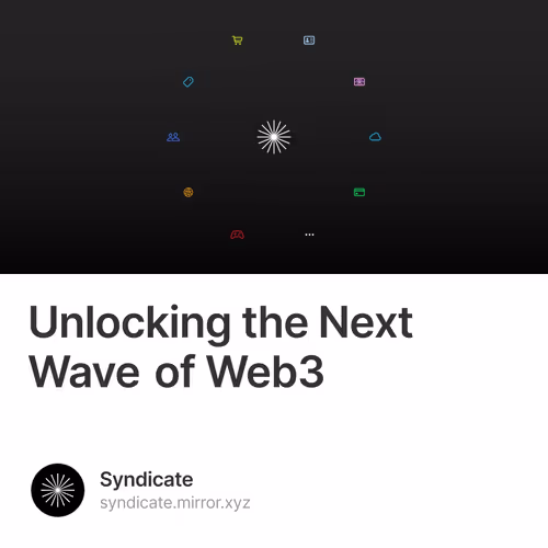 Unlocking the Next Wave of Web3 20