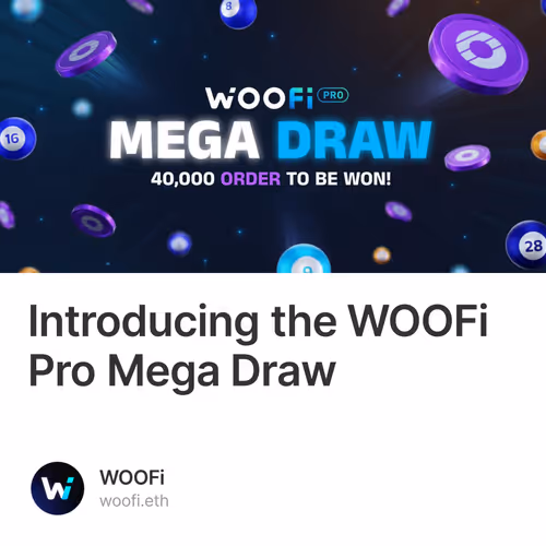 Introducing the WOOFi Pro Mega Draw 2