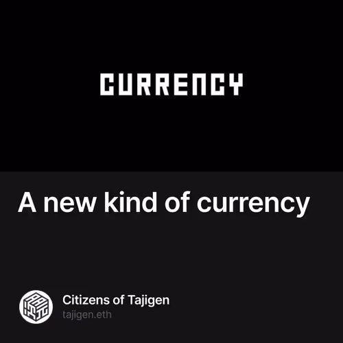 A new kind of currency