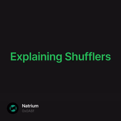 Explaining Shufflers 57
