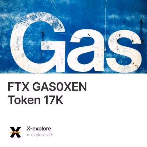 FTX 遭受GAS窃取攻击，黑客0成本铸造XEN Token 17K次