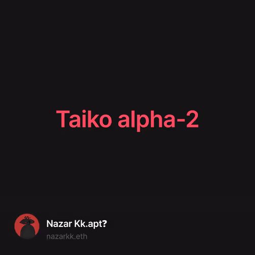 Taiko alpha-2 2/500