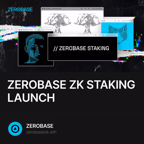 ZEROBASE ZK STAKING LAUNCH 9
