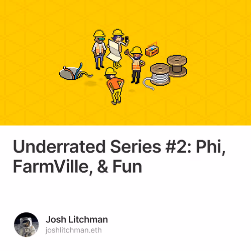 Underrated Series 2 Phi FarmVille & Fun
