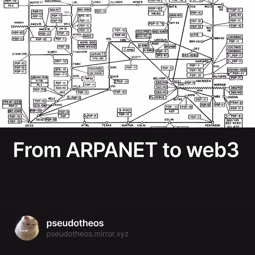 From ARPANET to web3 73/500