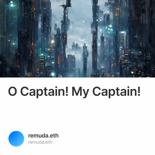 O Captain! My Captain! 1/88