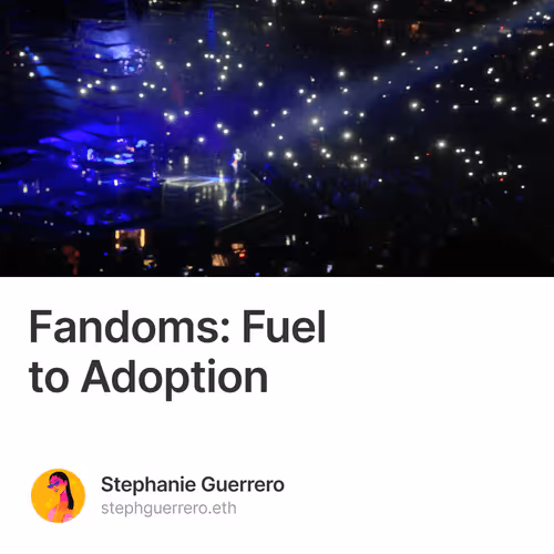 Fandoms: Fuel to Adoption