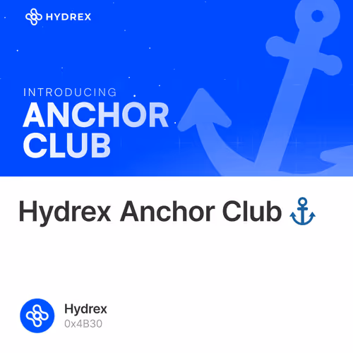 Hydrex Anchor Club ⚓️