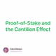 Proof-of-Stake and the Cantillon Effect