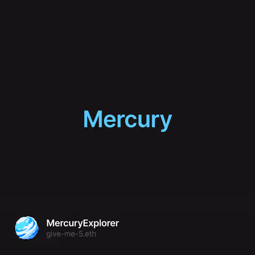 Mercury 1/500